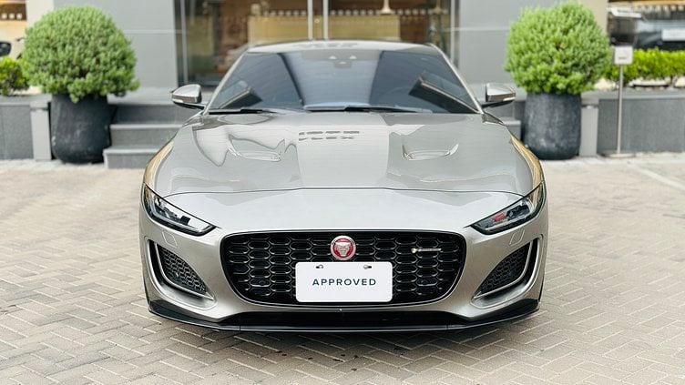 2023 認證中古車 Jaguar F-Type (1BN) 矽銀色 Silicon Silver P450 R-Dynamic Coupe