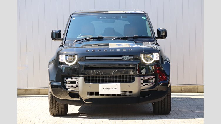 2023 認定中古車 Land Rover Defender 110 サントリーニブラック P525 AWD (AT) V8