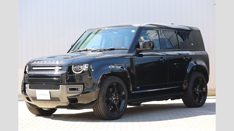 2023 認定中古車 Land Rover Defender 110 サントリーニブラック P525 AWD (AT) V8