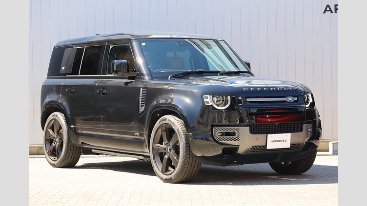 2023 認定中古車 Land Rover Defender 110 サントリーニブラック P525 AWD (AT) V8