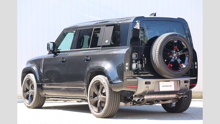 2023 認定中古車 Land Rover Defender 110 サントリーニブラック P525 AWD (AT) V8