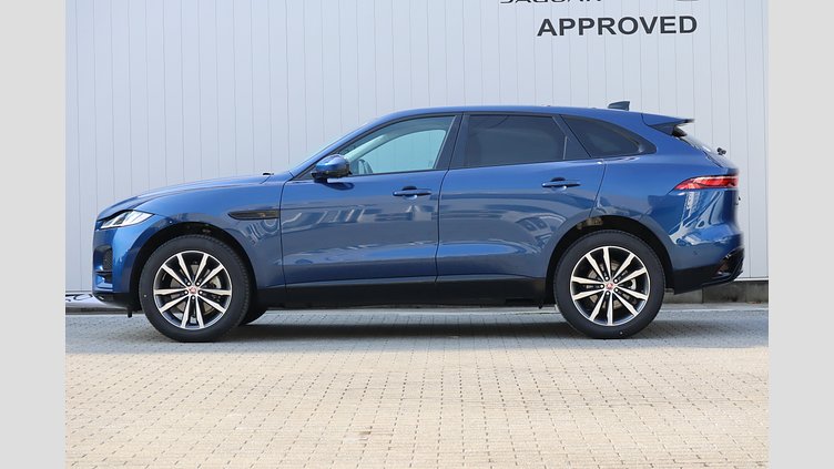 2022 認定中古車 Jaguar F-Pace ブルーファイアブルー P250 AWD（オートマチック） 2.0P S 250PS 22MY