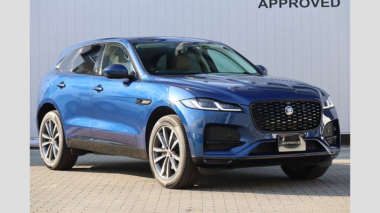 2022 認定中古車 Jaguar F-Pace ブルーファイアブルー P250 AWD（オートマチック） 2.0P S 250PS 22MY