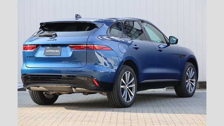 2022 認定中古車 Jaguar F-Pace ブルーファイアブルー P250 AWD（オートマチック） 2.0P S 250PS 22MY
