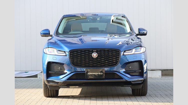 2022 認定中古車 Jaguar F-Pace ブルーファイアブルー P250 AWD（オートマチック） 2.0P S 250PS 22MY