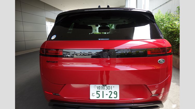 2023 認定中古車 Land Rover Range Rover Sport フィレンツェレッド 3.0リッター6気筒300PSターボチャージドディーゼルMHEV（オートマチック） AUTOBIOGRAPHY