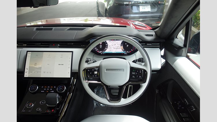 2023 認定中古車 Land Rover Range Rover Sport フィレンツェレッド 3.0リッター6気筒300PSターボチャージドディーゼルMHEV（オートマチック） AUTOBIOGRAPHY
