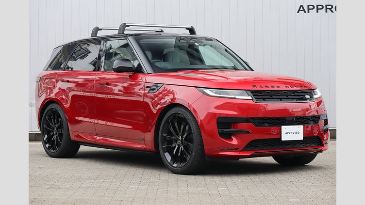 2023 認定中古車 Land Rover Range Rover Sport フィレンツェレッド 3.0リッター6気筒300PSターボチャージドディーゼルMHEV（オートマチック） AUTOBIOGRAPHY