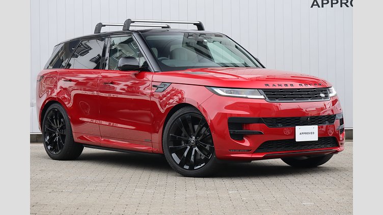 2023 認定中古車 Land Rover Range Rover Sport フィレンツェレッド 3.0リッター6気筒300PSターボチャージドディーゼルMHEV（オートマチック） AUTOBIOGRAPHY