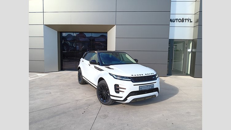 2024 SKLADOVÉ VOZIDLÁ Land Rover Range Rover Evoque Fuji White 2.0D MHEV 204PS Dynamic SE AWD Auto