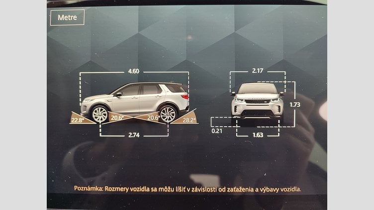 2023 Approved/Jazdené Land Rover Discovery Sport Silicon Silver 4x4 2.0D I4 MHEV D200 Dynamic SE AWD A/T