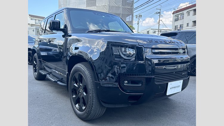 2022 認定中古車 Land Rover Defender 110 サントリーニブラック D300 AWD（AT） X-DYNAMIC SE