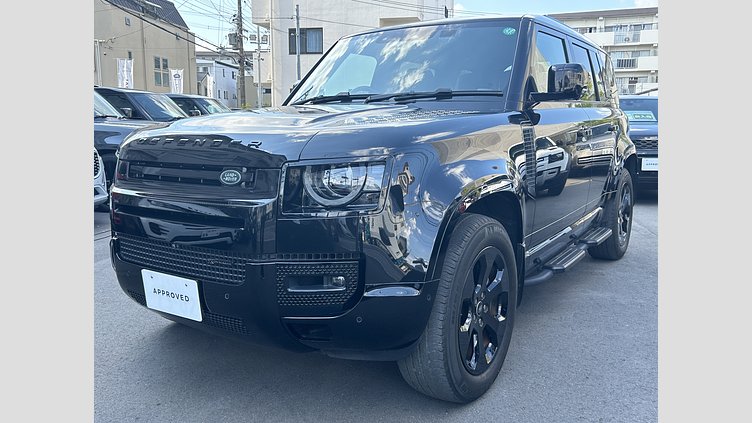2022 認定中古車 Land Rover Defender 110 サントリーニブラック D300 AWD（AT） X-DYNAMIC SE