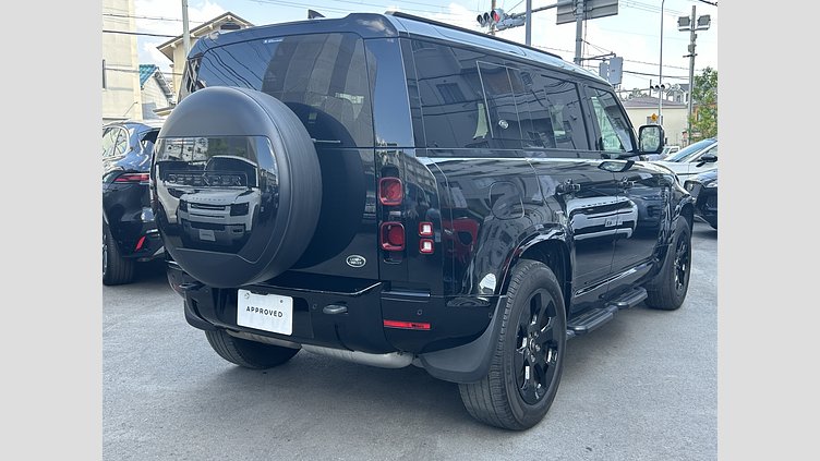 2022 認定中古車 Land Rover Defender 110 サントリーニブラック D300 AWD（AT） X-DYNAMIC SE