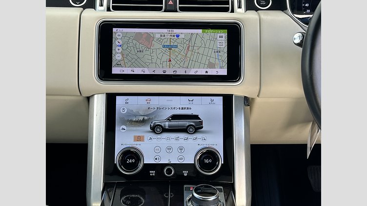 2019 認定中古車 Land Rover Range Rover Santorini Black 3.0 V6 Dsl Mono Turbo Std Flow ヴォーグ