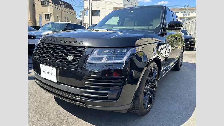 2019 認定中古車 Land Rover Range Rover Santorini Black 3.0 V6 Dsl Mono Turbo Std Flow ヴォーグ