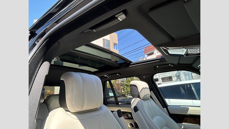 2019 認定中古車 Land Rover Range Rover Santorini Black 3.0 V6 Dsl Mono Turbo Std Flow ヴォーグ