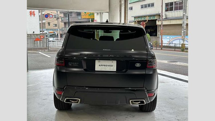 2022 認定中古車 Land Rover Range Rover Sport Ligurian Black - Satin SVO 5.0L V8スーパーチャージドガソリン 525PS AUTOBIOGRAPHY DYNAMIC