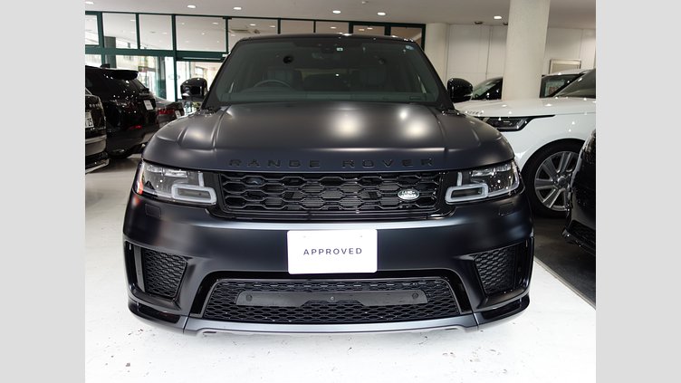 2022 認定中古車 Land Rover Range Rover Sport Ligurian Black - Satin SVO 5.0L V8スーパーチャージドガソリン 525PS AUTOBIOGRAPHY DYNAMIC