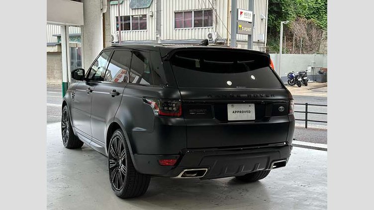 2022 認定中古車 Land Rover Range Rover Sport Ligurian Black - Satin SVO 5.0L V8スーパーチャージドガソリン 525PS AUTOBIOGRAPHY DYNAMIC