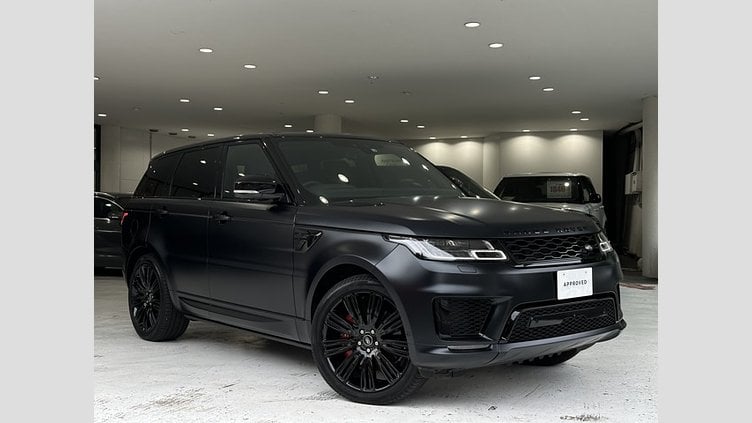 2022 認定中古車 Land Rover Range Rover Sport Ligurian Black - Satin SVO 5.0L V8スーパーチャージドガソリン 525PS AUTOBIOGRAPHY DYNAMIC