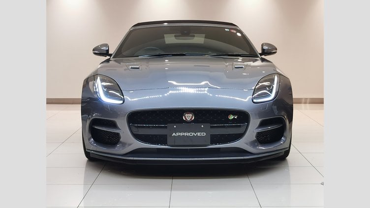 2020 認定中古車 Jaguar F-Type アイガーグレー ジャガー 5.0リッターV8 550PS スーパーチャージド ガソリン エンジン (オートマチックトランスミッション、オールホイールドライブ(AWD)) F-TYPEコンバーチブル R