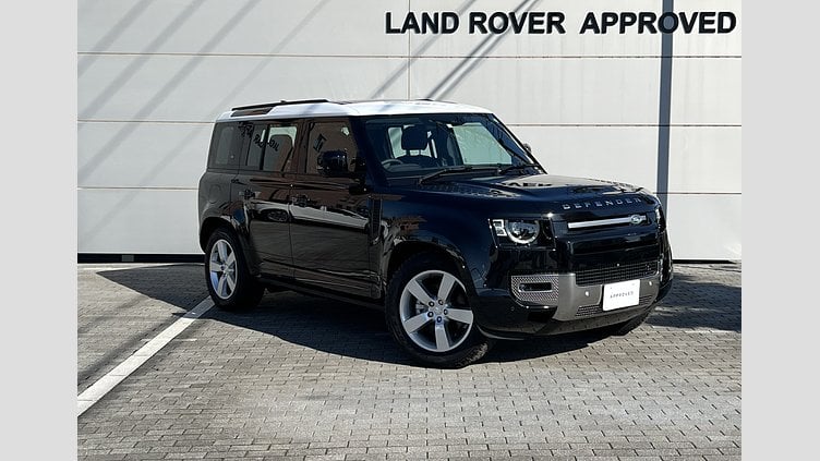 2023 認定中古車 Land Rover Defender 110 サントリーニブラック P300 AWD（AT） SE