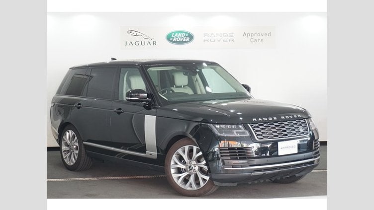 2021 認定中古車 Land Rover Range Rover サントリーニブラック P400e 2.0リッターSi4 404PS プラグインハイブリッド （PHEV） ロングホイールベース VOGUE