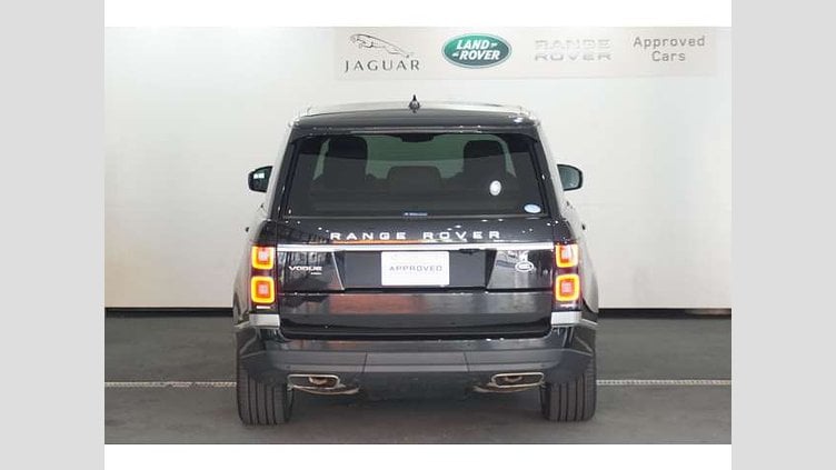 2021 認定中古車 Land Rover Range Rover サントリーニブラック P400e 2.0リッターSi4 404PS プラグインハイブリッド （PHEV） ロングホイールベース VOGUE