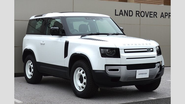 2023 認定中古車 Land Rover Defender 90 Fuji White 2.0 litre i4P Petrol P300 Base