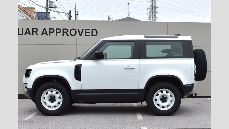 2023 認定中古車 Land Rover Defender 90 Fuji White 2.0 litre i4P Petrol P300 Base