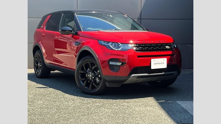 2024 認定中古車 Land Rover Discovery Sport Firenze Red 2.0 litre Si4 Petrol 7ジャーニースペシャルエディション