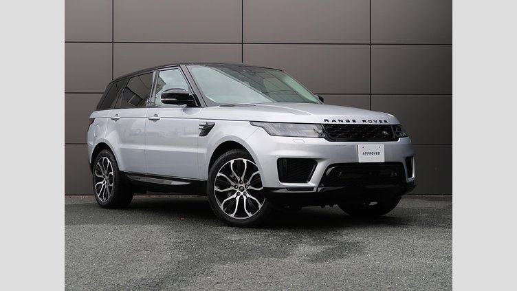 2021 認定中古車 Land Rover Range Rover Sport ハクバシルバー INGENIUM 3.0L 6気筒ディーゼル MHEV 300PS HSE