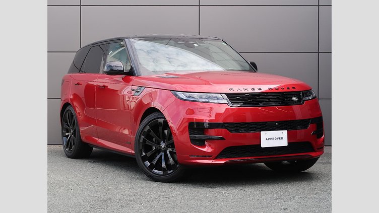 2023 認定中古車 Land Rover Range Rover Sport フィレンツェレッド 3.0リッター6気筒300PSターボチャージドディーゼルMHEV（オートマチック） AUTOBIOGRAPHY