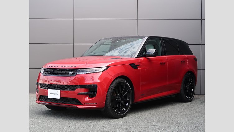 2023 認定中古車 Land Rover Range Rover Sport フィレンツェレッド 3.0リッター6気筒300PSターボチャージドディーゼルMHEV（オートマチック） AUTOBIOGRAPHY