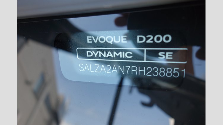 2023 認定中古車 Land Rover Range Rover Evoque アロイオスグレイ D200マイルドハイブリッド（ディーゼル） スタンダードホイールベース DYNAMIC SE