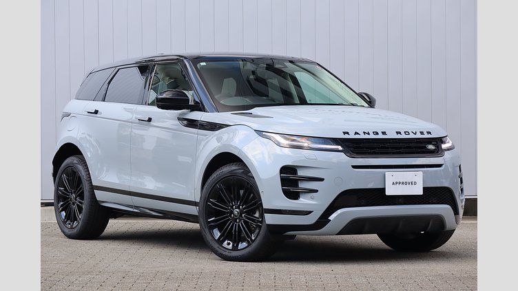 2023 認定中古車 Land Rover Range Rover Evoque アロイオスグレイ D200マイルドハイブリッド（ディーゼル） スタンダードホイールベース DYNAMIC SE