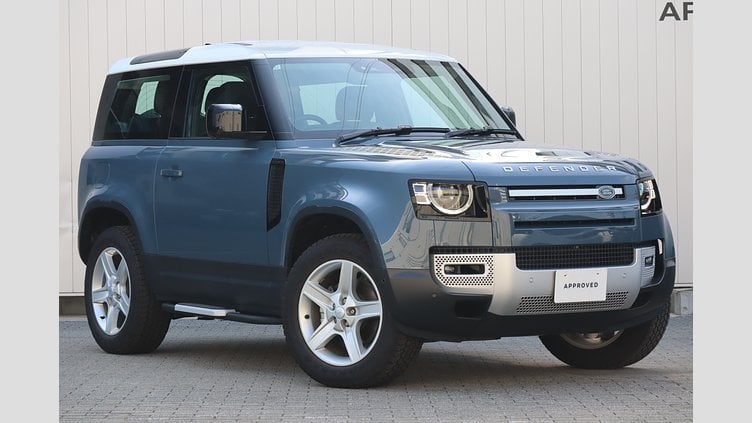 2023 認定中古車 Land Rover Defender 90 タスマンブルー P300 AWD（AT） SE