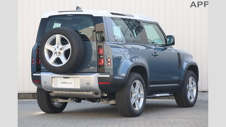 2023 認定中古車 Land Rover Defender 90 タスマンブルー P300 AWD（AT） SE