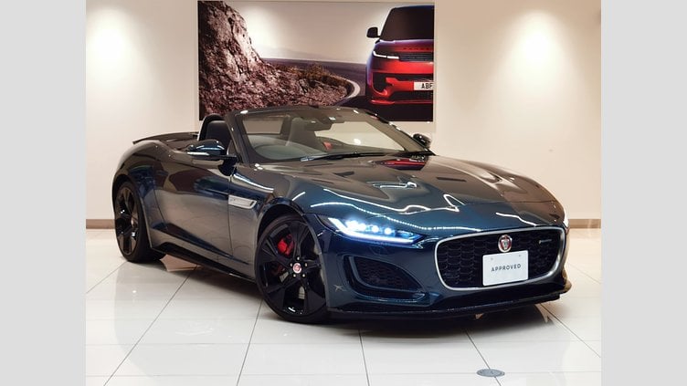 2021 認定中古車 Jaguar F-Type ブリティッシュレーシンググリーン P300 オートマチック 後輪駆動 F-TYPEコンバーチブル R-DYNAMIC