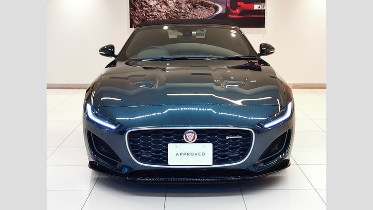 2021 認定中古車 Jaguar F-Type ブリティッシュレーシンググリーン P300 オートマチック 後輪駆動 F-TYPEコンバーチブル R-DYNAMIC