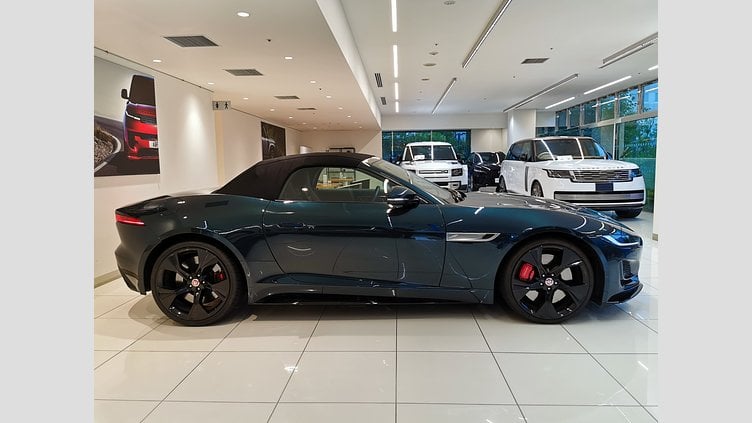 2021 認定中古車 Jaguar F-Type ブリティッシュレーシンググリーン P300 オートマチック 後輪駆動 F-TYPEコンバーチブル R-DYNAMIC