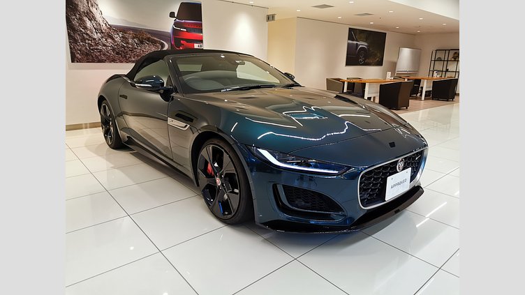 2021 認定中古車 Jaguar F-Type ブリティッシュレーシンググリーン P300 オートマチック 後輪駆動 F-TYPEコンバーチブル R-DYNAMIC