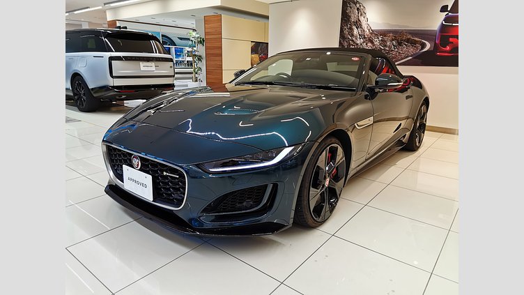 2021 認定中古車 Jaguar F-Type ブリティッシュレーシンググリーン P300 オートマチック 後輪駆動 F-TYPEコンバーチブル R-DYNAMIC