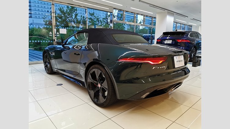2021 認定中古車 Jaguar F-Type ブリティッシュレーシンググリーン P300 オートマチック 後輪駆動 F-TYPEコンバーチブル R-DYNAMIC