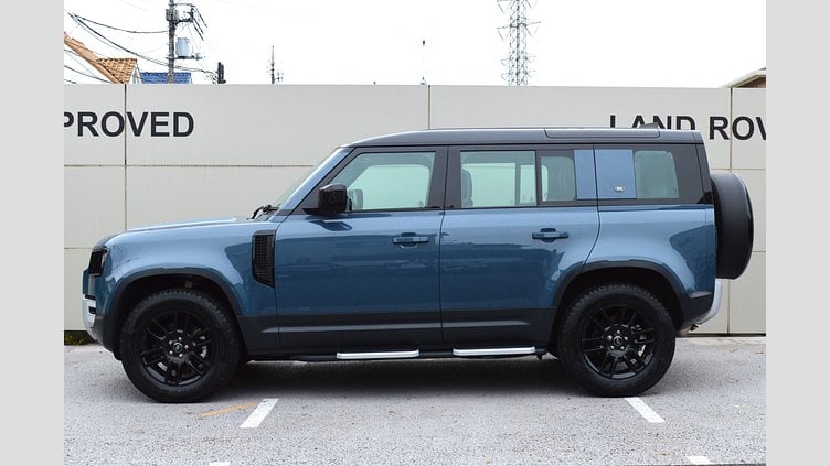 2021 認定中古車 Land Rover Defender 110 Tasman Blue AWD P300 S