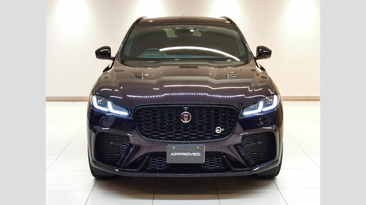 2023 認定中古車 Jaguar F-Pace ミッドナイトアメジスト P550 AWD（オートマチック） SVR