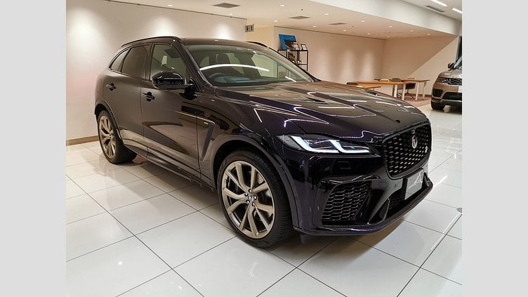 2023 認定中古車 Jaguar F-Pace ミッドナイトアメジスト P550 AWD（オートマチック） SVR