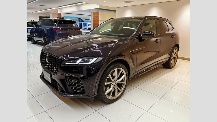 2023 認定中古車 Jaguar F-Pace ミッドナイトアメジスト P550 AWD（オートマチック） SVR