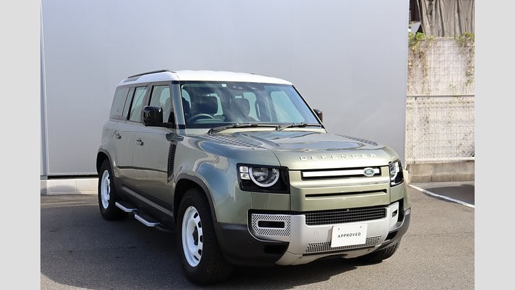 2020 認定中古車 Land Rover Defender 110 Pangea Green 2.0 litre i4P Petrol P300